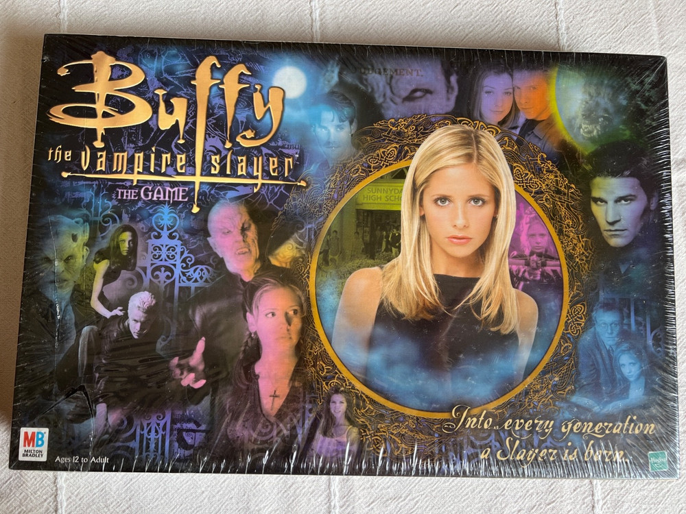 Buffy The Vampire Slayer Board Game 2000 Milton Bradley Brand New & Sealed RARE