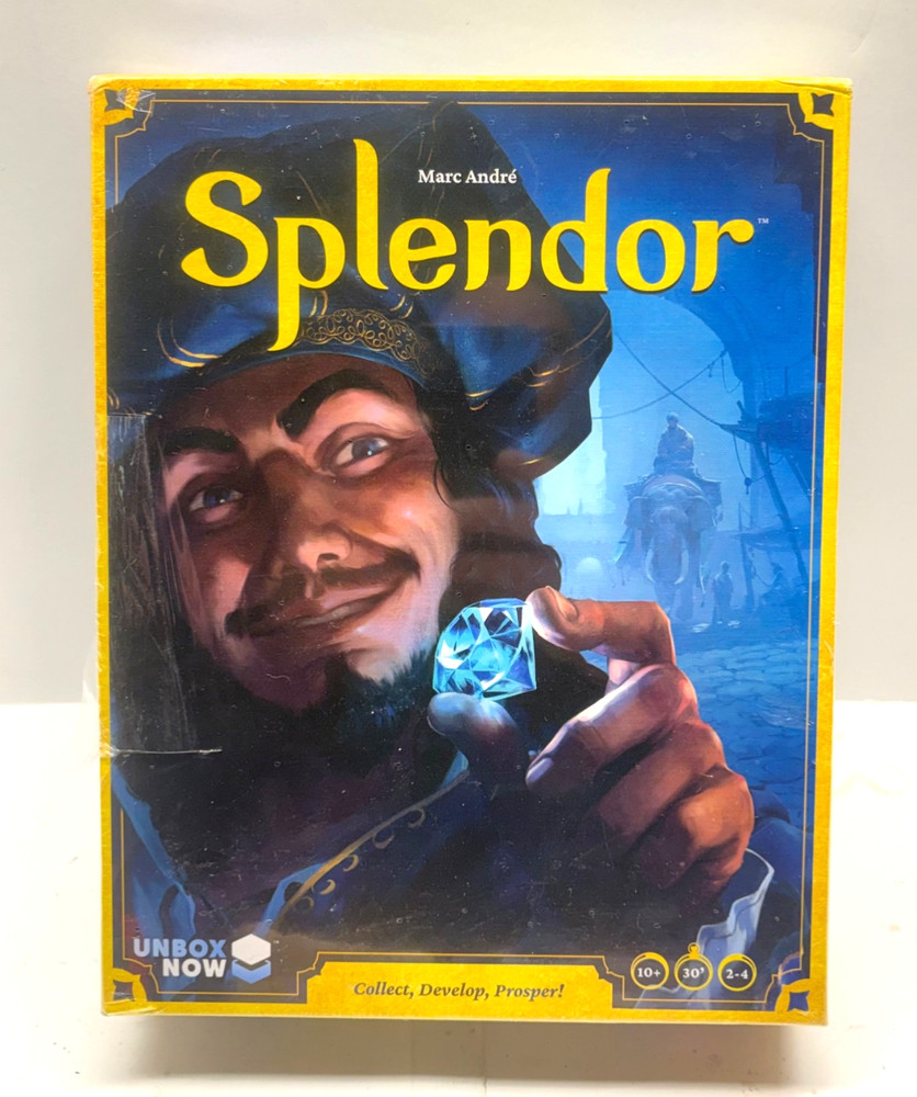 Splendor Board Game Marc Andre Strategy Game Space Cowboys New Sealed