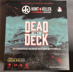 Hunt A Killer Mystery Board Game Lot Dead Below Deck Dive Bar Motel 3 Box Set