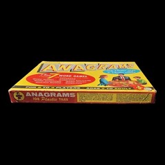 Vintage Transogram 1950s Anagrams 7 Word Games With Instruction Complete