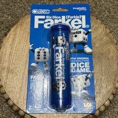 NIB Classic Six Dice Farkle Farkel Family Game