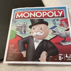 Monopoly Board Game Replacement Board & Instruction Manual Booklet Only