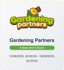 ⚡️⚡️RUSH MAX 24 HOUR⚡️⚡️FULL CARRY 80K POINTS 🔥GARDENING PATNERS EVENT