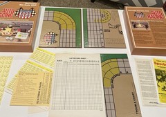 Auto Racing 1979 Avalon Hill Board Game USAC Recreate the Indy 500 Complete Game