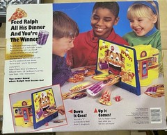 1992 Milton Bradley Eat At Ralph’s Motorized Fast Food Game COMPLETE Untested MB