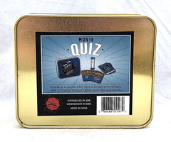 The Original Fun Workshop MOVIE QUIZ Party Game 100 Questions 50 Quiz Cards NIB