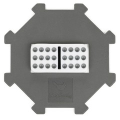 Double 15 Dominoes Set in Storage Tin | Family Board Game for 2-6 Players
