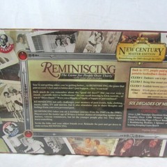 Reminiscing Game Master Edition 1940s – 1990s Questions Fun Trivia NEW Sealed