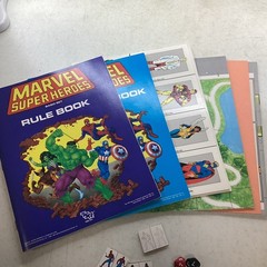 TSR MARVEL SUPER HEROES BASIC SET + THE UNCANNY X-MEN BOX SETS complete AC78262
