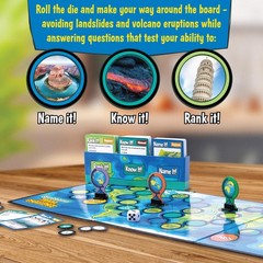 MindWare Geography Trivia Challenge – Board Game for Kids 8-12 and Up – Fun T…