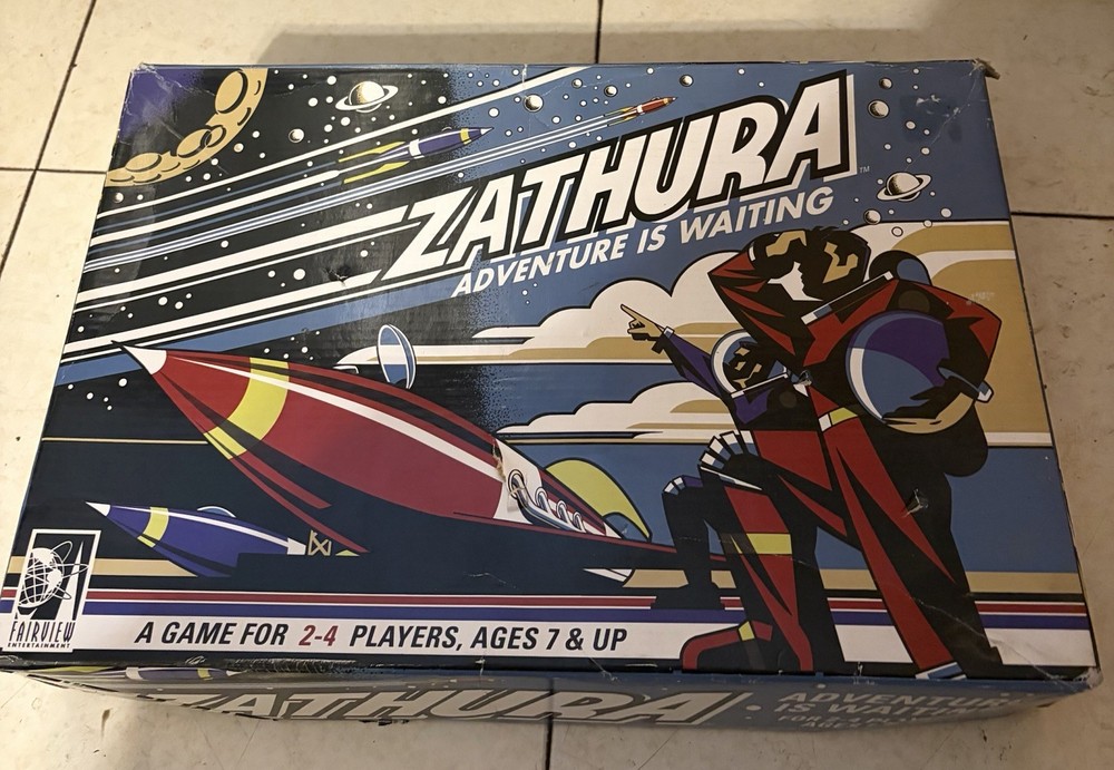 Fairview Entertainment Zathura: Adventure Is Waiting Space Board Game 2-4 7+