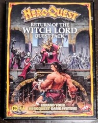 HeroQuest Return of the Witch Lord Quest Pack Expansion Avalon Hill New Sealed