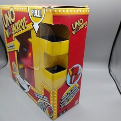 UNO Wild Jackpot Card Board Game Rare 2015 Mattel Slot Machine (Missing 2 Cards)