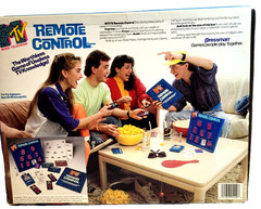 VTG 1989 “MTV Remote Control” Trivia Board Game Pressman used 80’s Music