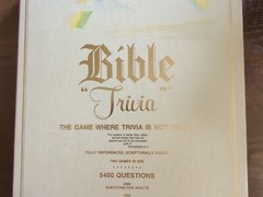 Vintage BIBLE TRIVIA BOARD GAME Adults Children 1984 Cadaco #811 Christian Study