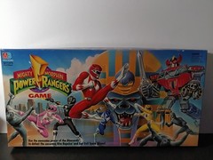 1993 Mighty Morphin Power Rangers board game By Milton Bradley
