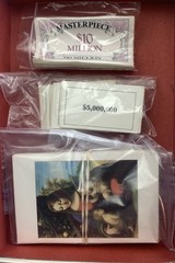 1987 Masterpiece Game Art Auction Game by Parker Brothers Complete Great Cond