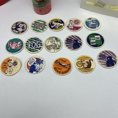 1990s POG – Micro Tournament Game Pack The World Pog Federation Case Plus T4565