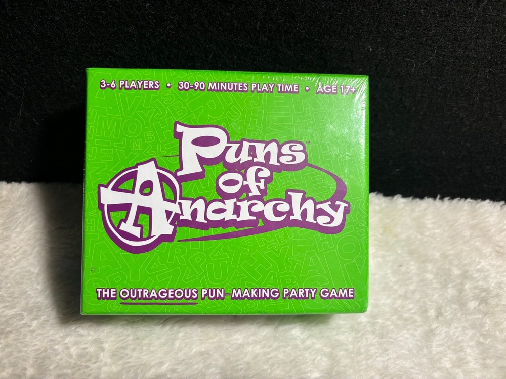 Puns of Anarchy Pun Making Party Game Fun Family Party NISB