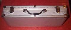 Acrylic American Mahjong Set with 166 Tiles Racks Pushers Tokens Aluminum Case