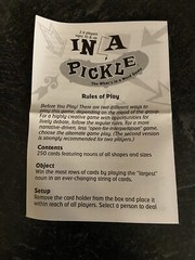 In a Pickle Gamewright Creative Thinking Party Family Card Game Complete