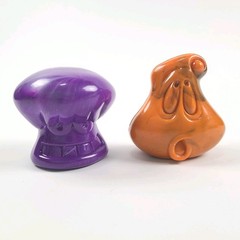 2 MARBLED Halloween Gogos Crazy Bones McDonald’s Magic Box Int.