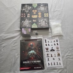 WizKids Waterdeep Dungeon Of The Mad Mage Board Game Fantasy D&D NO FIGURES