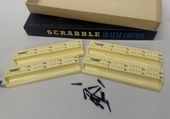 Vintage 1954 Spears England Deluxe Scrabble
