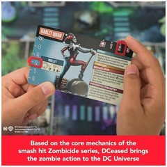 DCeased: Gotham City Outbreak Strategy Board Game with DC Comics Miniatures