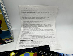 VTG Zathura Game Pressman (2005) With Movie Promo Flyer – Missing 1 Piece (READ)