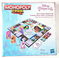 Monopoly Junior: Disney Princess Edition Board Game Kids Age 5+ NEW Sealed