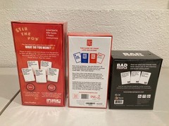 Lot of 3 Adult Party Games New Sealed – Never Have I Ever, Bad People, Stir the
