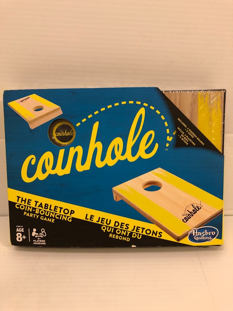 Coinhole ‘The Table Top Coin-Bouncing Game’ – wooden boards