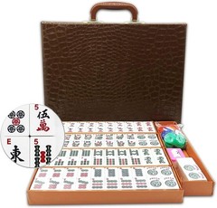 Elegant American Mahjong Game Set with 166 Tiles – Perfect for Easy Travel