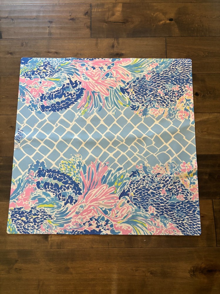 Mahjong Mat – Lily Pullitzer inspired