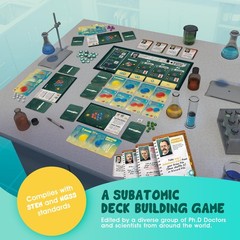 Subatomic: an Atom Building Game (2nd Edition) | A Chemistry Game About Elements