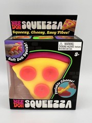 AUTHENTIC NeeDoh SQUEEZZA Pizza Slice Squishy Toy Nee Doh Fidget Toy BRAND NEW
