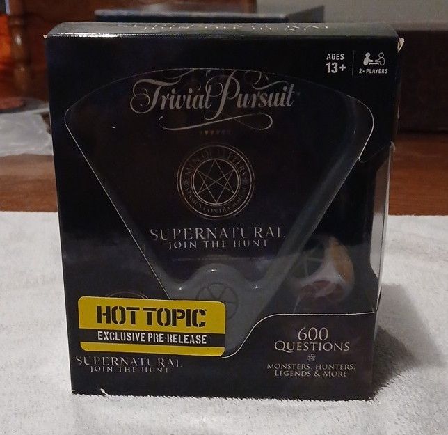 Trivial Pursuit Supernatural Join the Hunt Hot Topic Exclusive Pre-Release