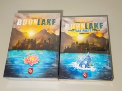 Boonlake board game + Artifacts expansion, Capstone Games, Alexander Pfister,NEW