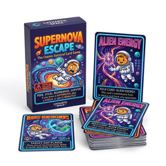 SuperNova Escape The Cosmic Survival Card Game * First Offering Only 8 Lots * +?