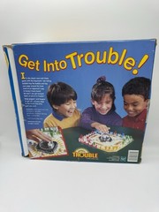 VINTAGE 1998 Trouble Game Popomatic Milton Bradley Complete (see details)