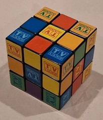 Rare Nick At Nites TV Land Rubik’s Cube Promotions Puzzle