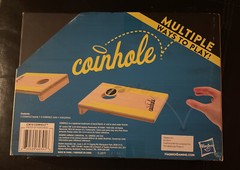 New Hasbro Coinhole Game Tabletop Coin Bouncing Party Game