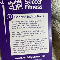 Shuffle Up Soccer Fitness Game for Kids Aged 4+ 14 Great Games