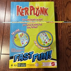 Mattel KerPlunk Kids Game, Easy-to-Learn Family Game for 2 to 4 Players NEW