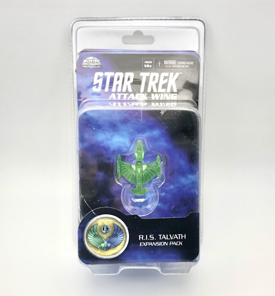 Star Trek Attack Wing: R.I.S. Talvath by WizKids Expansion Pack – New