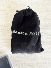 Ransom Notes Game Charty Party Word Magnets
