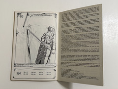 Lost Worlds Fantasy Combat Book Game Dwarf Wraith wsheets 1983 1984 RPG Lot of 2