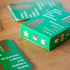 Christmas Card Games for Santa Cookie Elf Candy Snowman Card Game Board Game ET