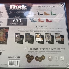 Risk Game of Strategic Conquest Game of Thrones Board Game SEALED BRAND NEW